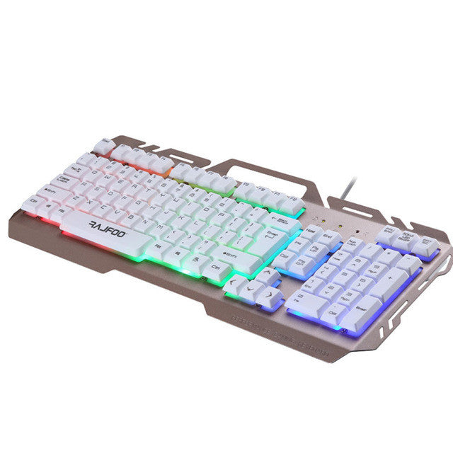 USB Wired Illuminated LED Backlight Multimedia PC Gaming Keyboard