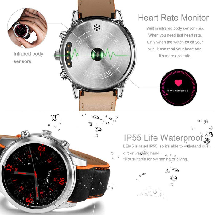 LEMFO LEM5 3G Smart Watch