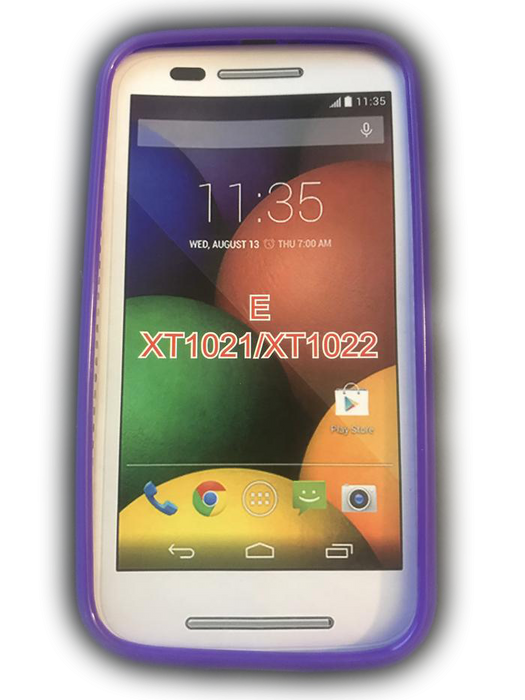 Moto E XT1021/XT1022 Purple Cell Phone Case