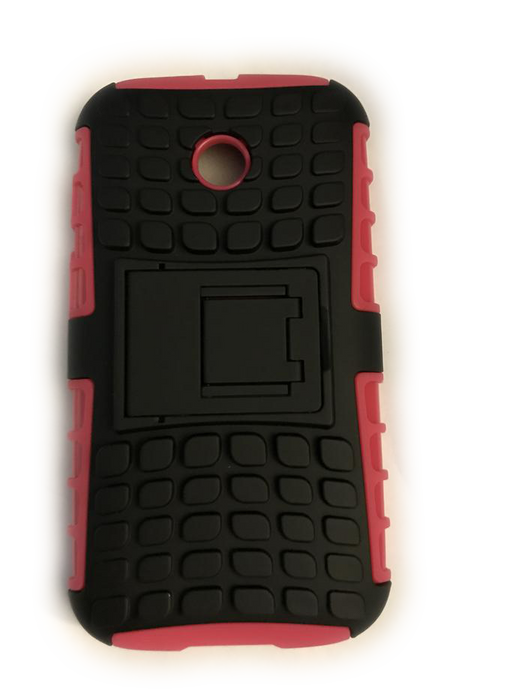 Moto E XT1022 Hot Pink 2 Piece Cell Phone Case