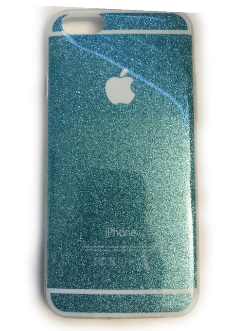 Sky Blue Glitter iPhone 6 Case