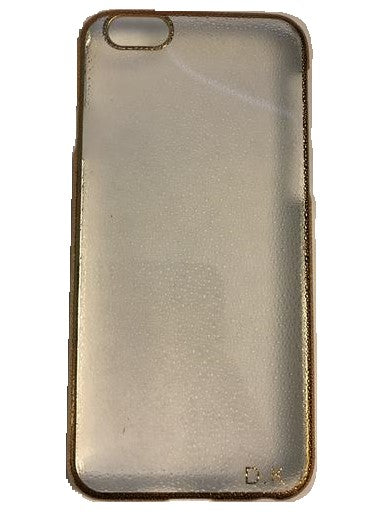 Clear iPhone 6 Plus Gold Edge Case