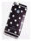 iPhone 5/5s Black Case With White Polka Dots