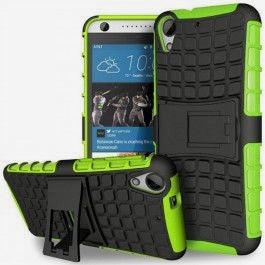 HTC Desire Green & Black Case