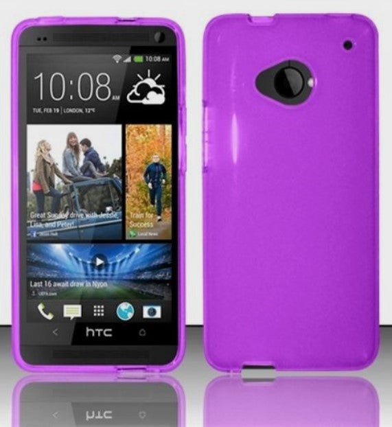 HTC One Matte Purple Case