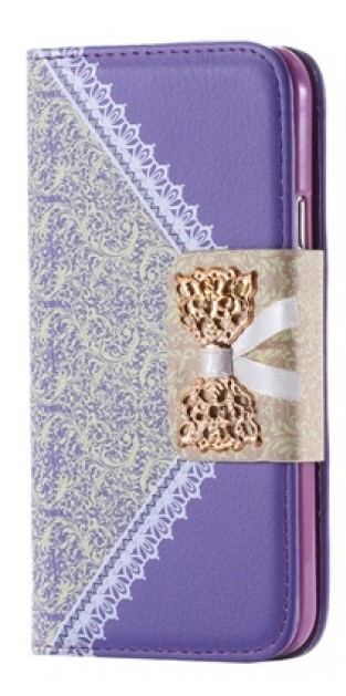 Purple Lace iPhone 6 Plus Case