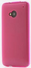 HTC One M7 TPU Pink Case