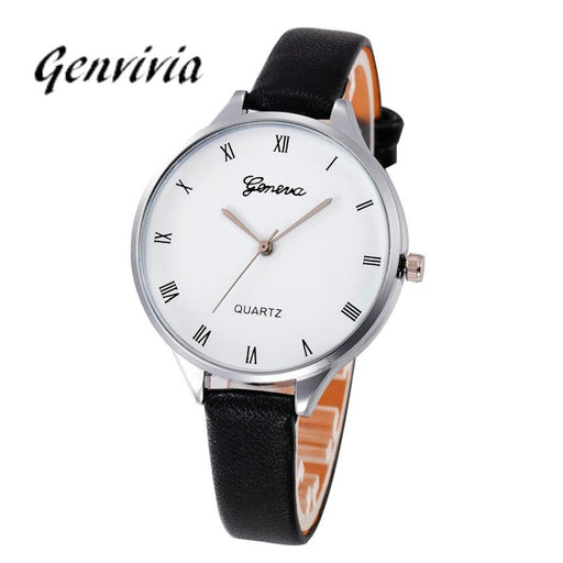 Genvivia Checkers Analog Wrist Watch