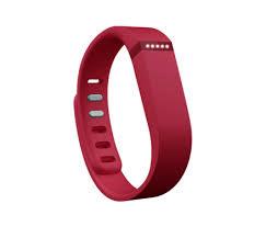 Red Fitbit Flex Wristband Accessory
