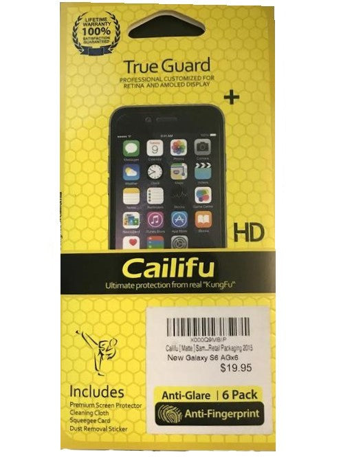 Galaxy S6 Cailifu Screen Protector